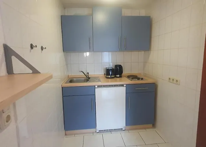 Daire Miniferienwohnung Am Wiesenweg *